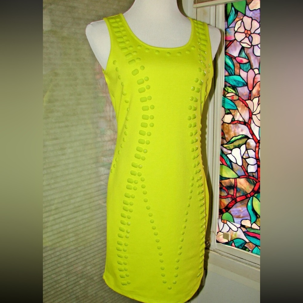 ROMEO & JULIET COUTURE DRESS LIME PUNCH SZ SMALL NWT $175 Originally! 🤍